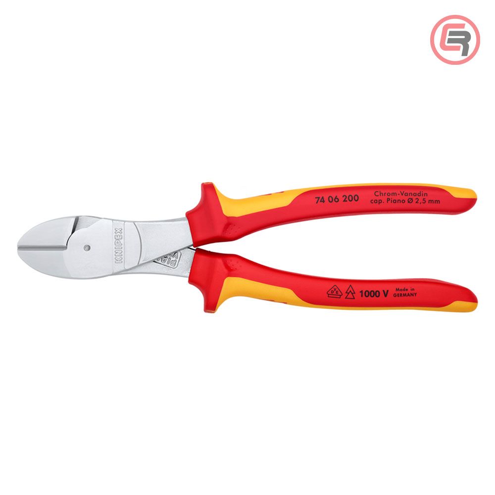 Knipex Kliješta Bočna Sječa – Sječice Ojačana 200mm 1000V – 74 06 200 slika 3