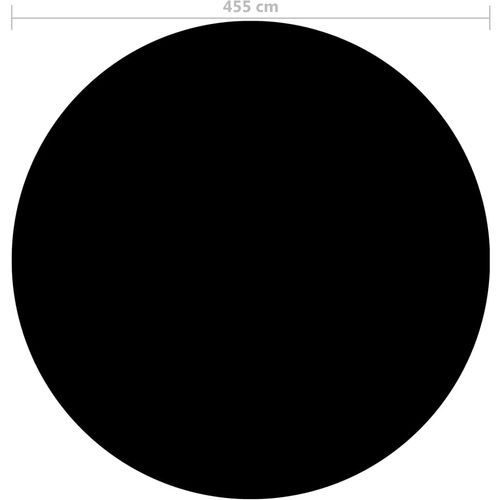 Pokrivač za bazen crni 455 cm PE slika 10