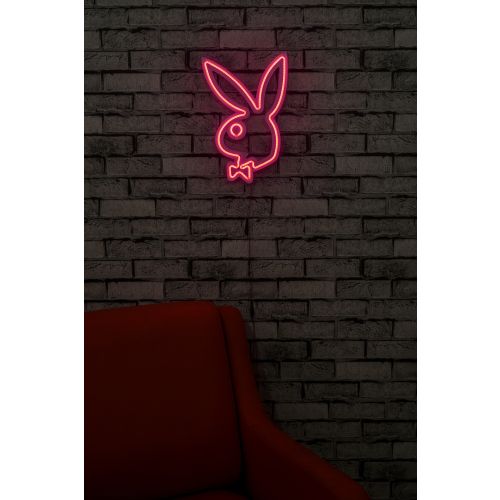 Wallity Ukrasna plastična LED rasvjeta, Playboy - Pink slika 12