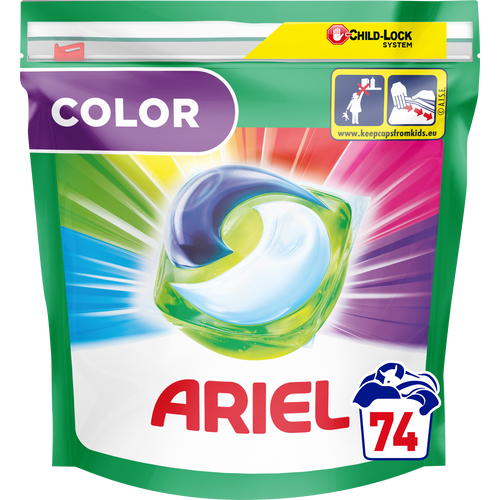 Ariel gel kapsule Color XXL / 74 komada za 74 pranja slika 1