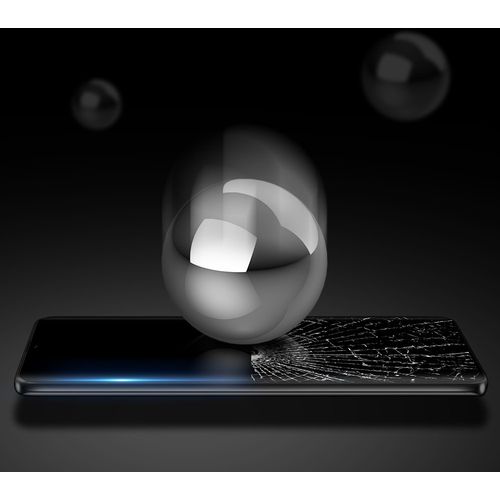 Dux Ducis 9D zaštitno staklo od kaljenog stakla, puna pokrivenost s okvirom za Samsung Galaxy S21 Ultra 5G crna slika 3