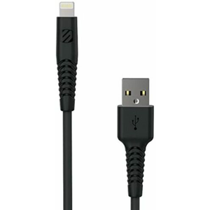 SCOSCHE, Strikeline heavy-duty kabel USB-A na lightning, 1.2m, sivi