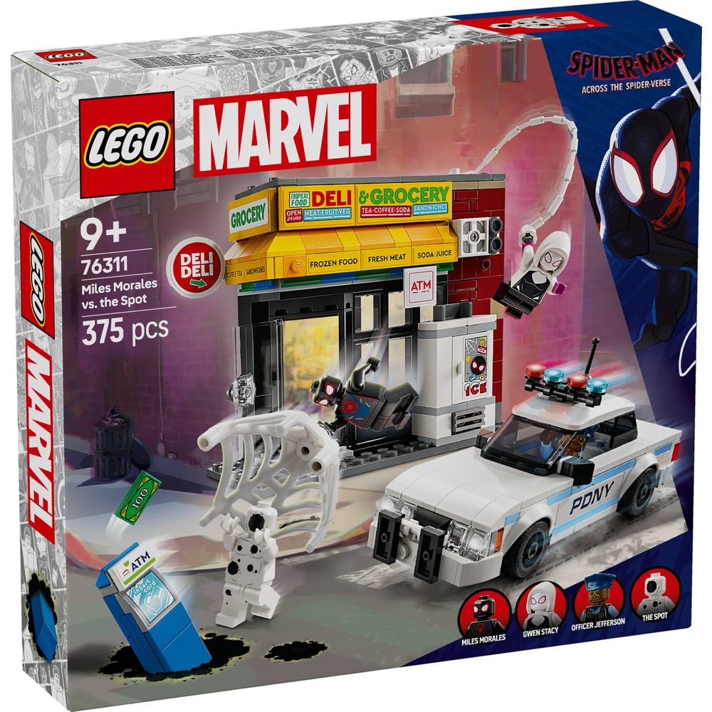 LEGO 76311 Spider-Svijet: Miles Morales protiv Spota slika 1