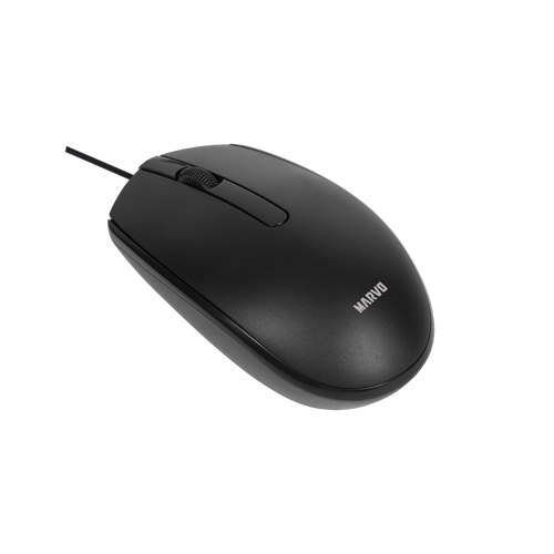 MARVO OFFICE MS003 BK WIRED MOUSE slika 2