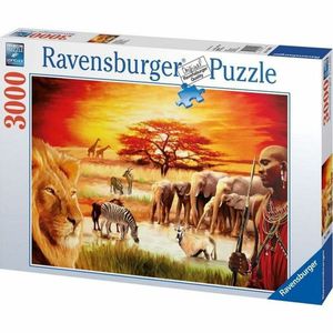 Puzzle Ravensburger Massai Pride (3000 Dijelovi)