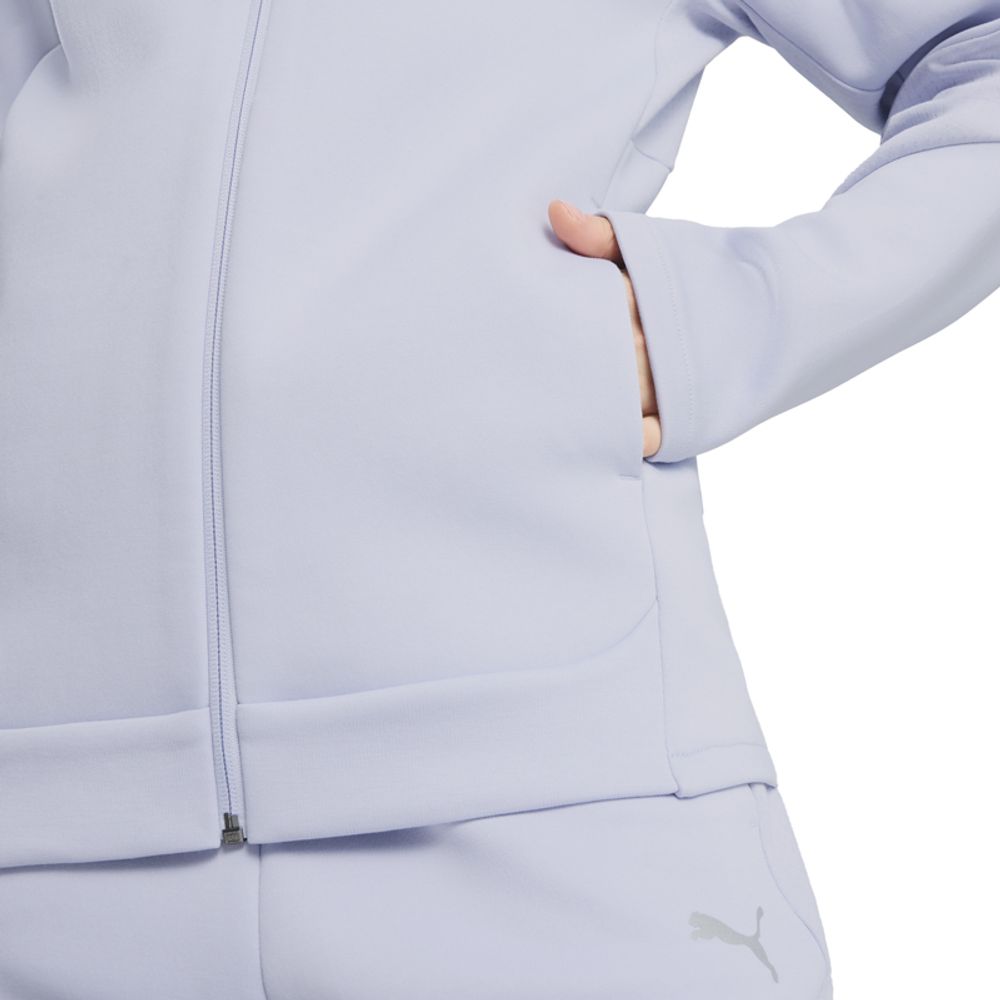 Puma Ženski duks na kopčanje Evrostripe slika 3