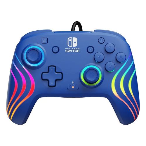 Nintendo Switch Afterglow Wave Wired Controller Blue slika 1