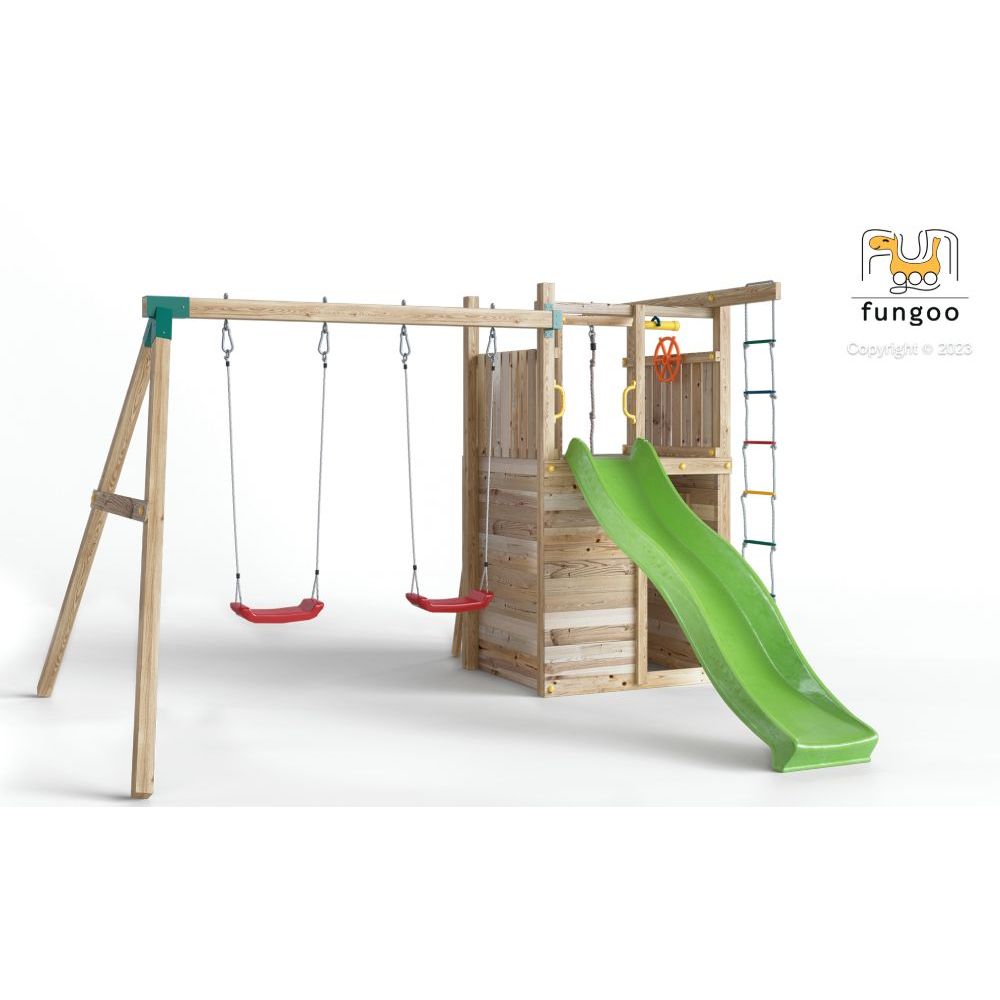 Fungoo Set HOUSER - Drveno dječije igralište slika 6