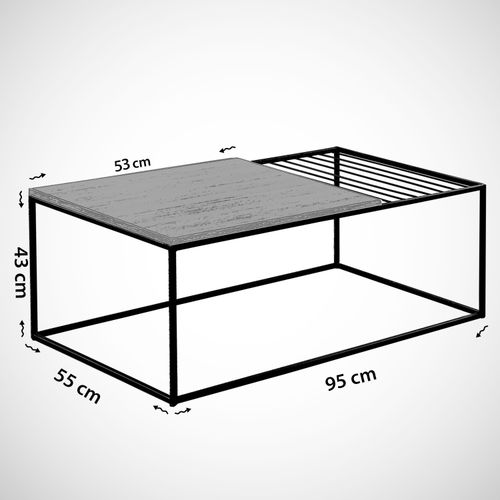 Zinus - Sea Oak Sea Oak Coffee Table slika 6