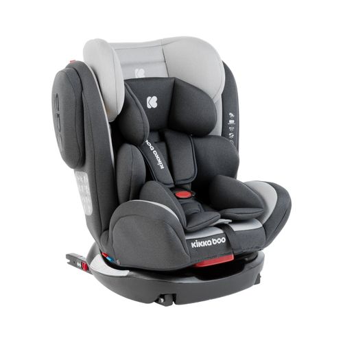 Kikka Boo autosjedalica 4 Fix DOUBLE ISOFIX Light Grey slika 1