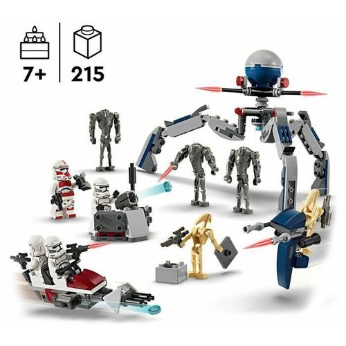 Playset Lego 75372 Combat Pack: Clone Trooper and Combat Droid slika 5