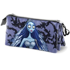 The Corpse Bride Emily triple pencil case