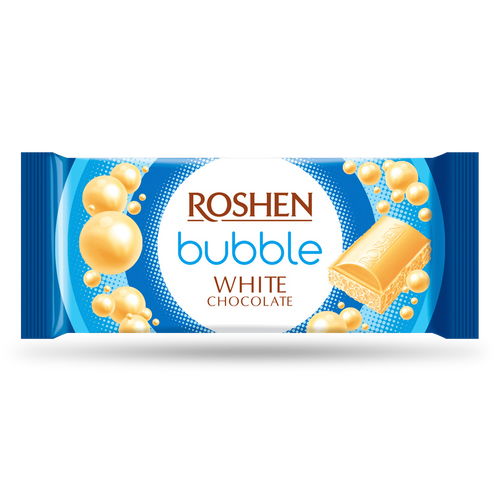 Roshen bijela čokolada s mjehurićima 80g slika 1