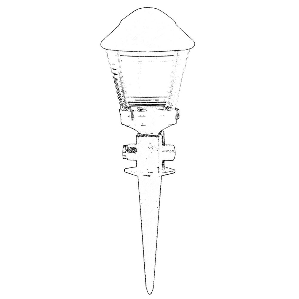 BBO-68163-BSY Crna Spoljna Zidna Lampa slika 2