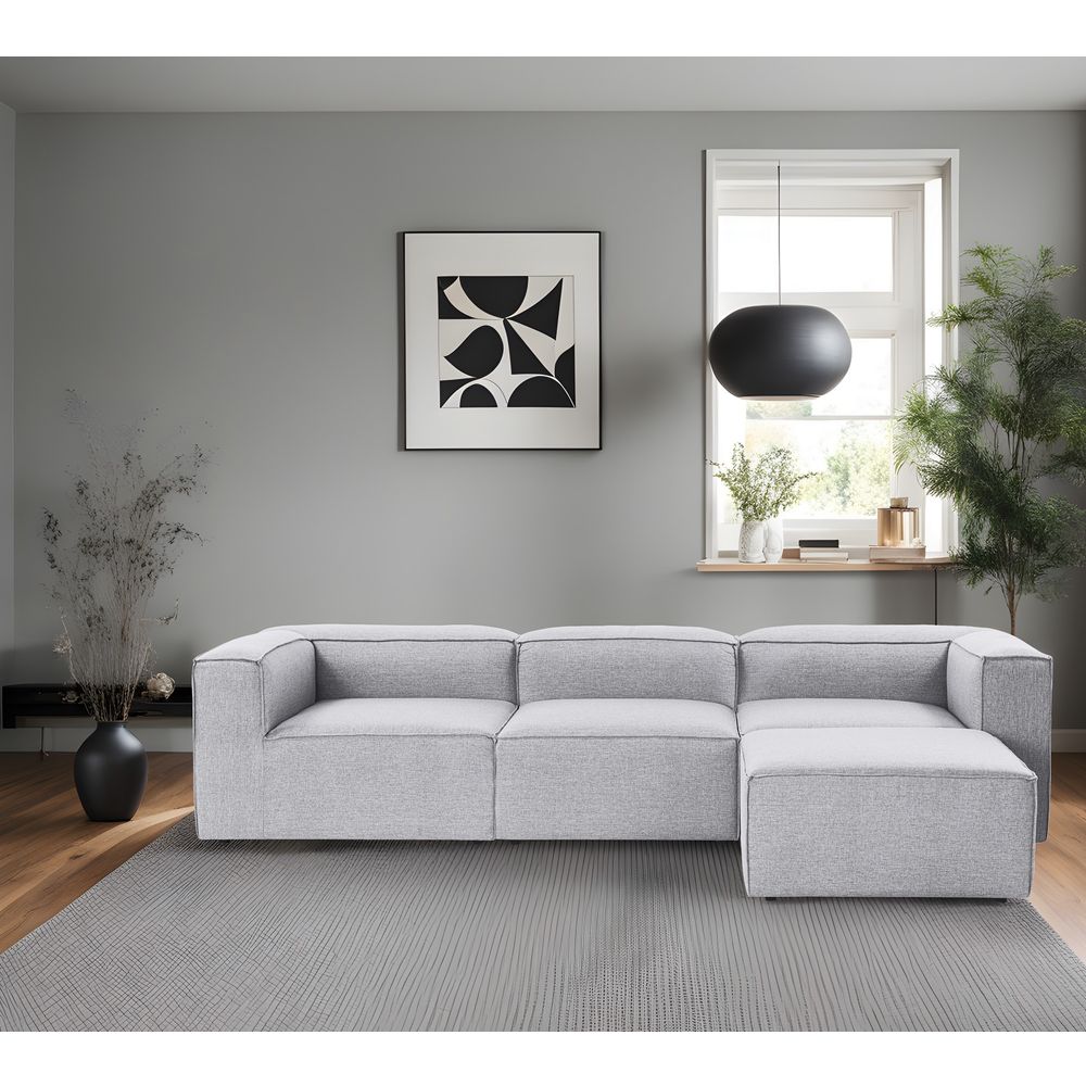 Fora - Ugao Sofa u Sivoj Boji slika 2
