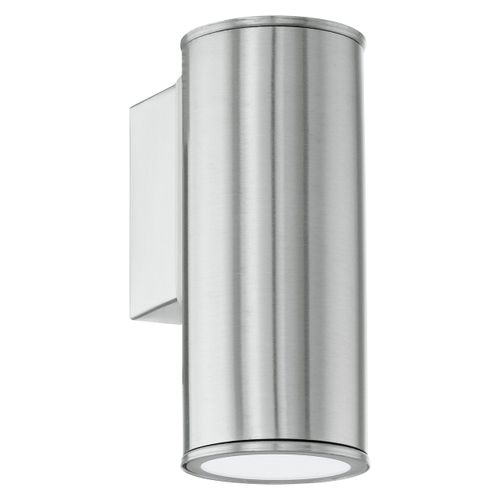 Eglo Riga spoljna zidna lampa/1, led, gu10, 1x3w, inox  slika 1