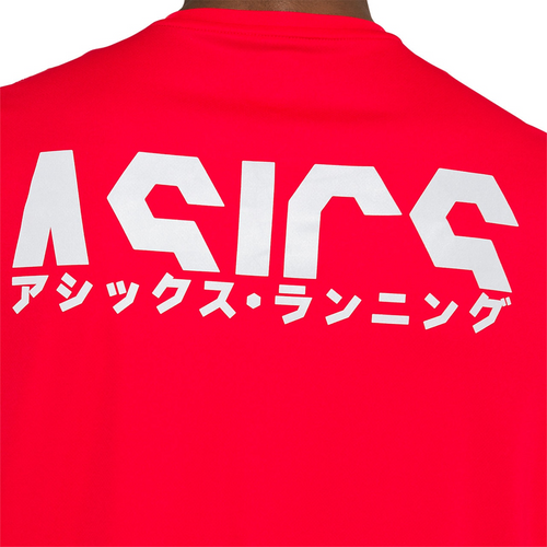 ASICS Muška majica Katakana Ss Top crvena slika 5