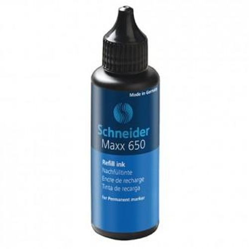 Tinta za permanentne markere Schneider maxx 650 50 ml plava S165003 slika 1