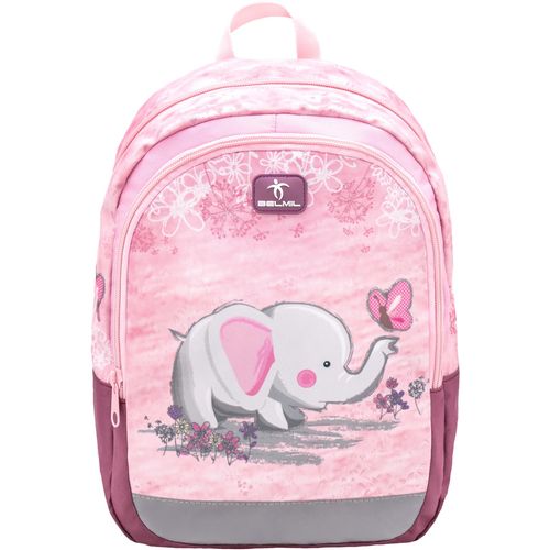 Belmil ruksak za vrtić kiddy pink elephant slika 4