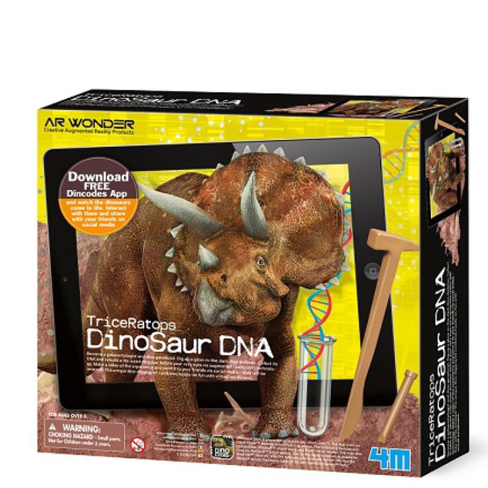 4M Virtuelni 3D triceratops 00-07003 slika 1