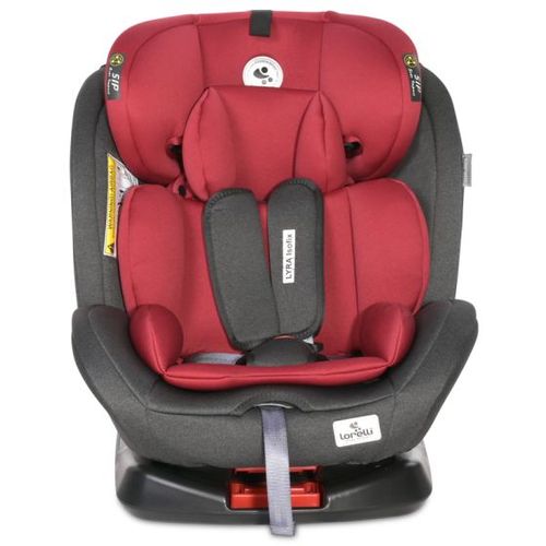 Lorelli Auto Sediste Lyra Isofix 0-36Kg - Black/Red (2023) slika 2