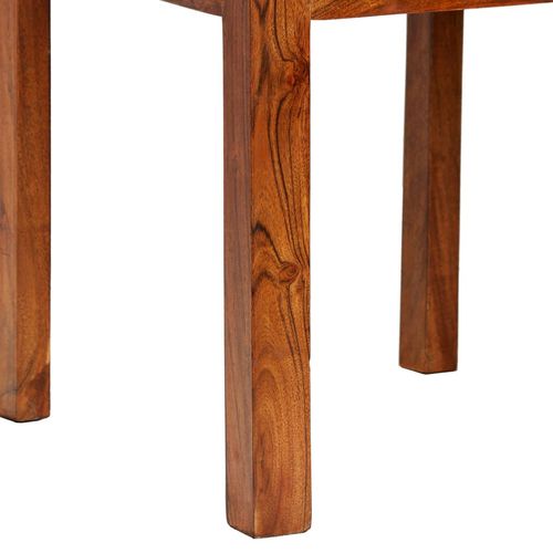 Blagovaonske stolice od masivnog drva i šišama 4 kom moderne slika 17