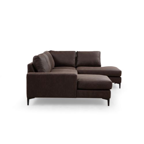 Atelier Del Sofa Porto Corner (CHL-02-C-EOT) - Braon kutna garnitura slika 6