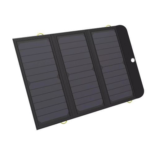 Sandberg solarni panel - punjač 21W 2xUSB+USB-C s ugrađenom baterijom od 10,000 mAh slika 1