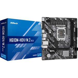 Matična ploča Asrock Intel LGA1700 H610M-HDV M.2 R2.0