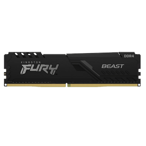 Kingston KF436C18BBK2/32 DDR4 32GB (2x16GB) 3600MHz [FURY BEAST], Non-ECC UDIMM, CL18 1.35V, 288-Pin 1Rx8, Memory kit w/Heatsink