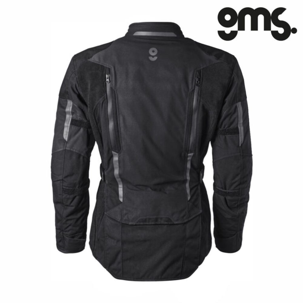 Jakna za motor GMS Acamar WP - Crna vel.3XL slika 2