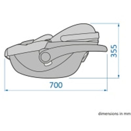 Maxi-Cosi Autosjedalica Pebble S - Tonal Graphite slika 15