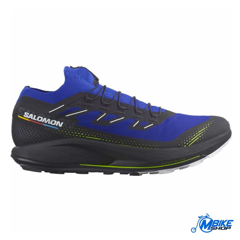 Salomon Muške patike Pulsar Trail Pro 2, Surf The Web/Black/Safety Yellow slika 1