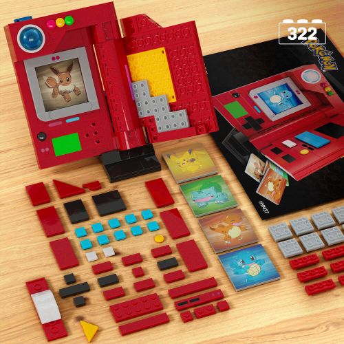 MATTEL Pokemon Kanto Regija Pokedex MEGA Construx slika 2