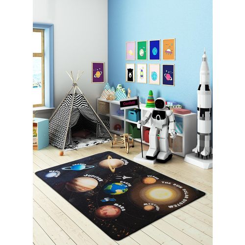 Conceptum Hypnose Tepih (200 x 290), Planets - Black slika 1