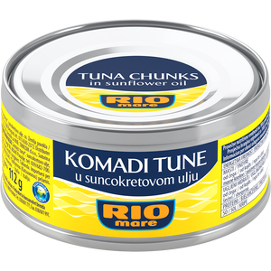 RIO mare Komadi tune suncokretovom ulju 160 g