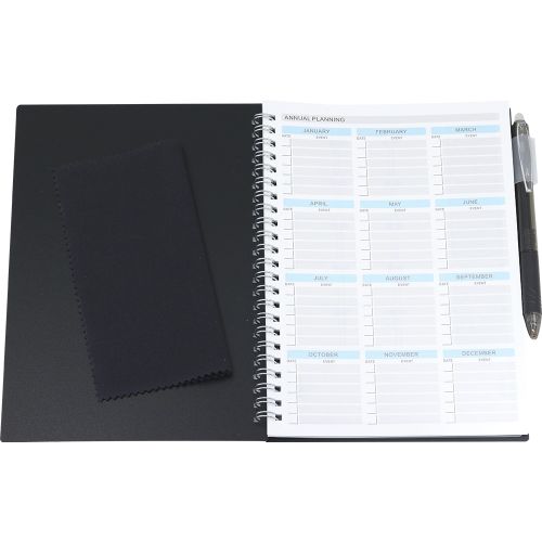 Set SMART NOTE: notes spiralni A5+piši-briši olovka+krpica sort P96 slika 2