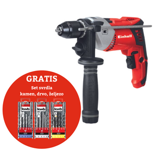 Einhell TE-ID 750/1 E 4259671 udarna bušilica + gratis set svrdala