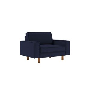 Sofa za Jednu Osobu Sparrow Loveseat - noćno plava orahova