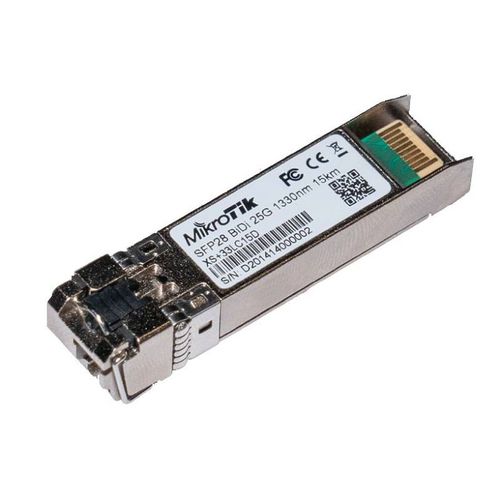 MIKROTIK (XS+2733LC15D) SFP primopredajni modul 1/10/25G 15km 1270nm + 1330nm slika 1