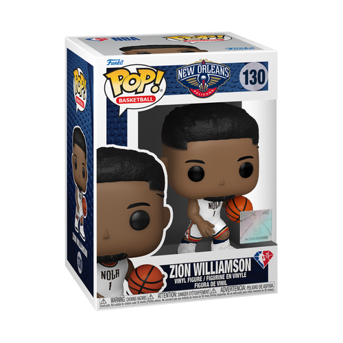 FUNKO POP NBA: PELICANS- ZION WILLIAMSON (BLUE JERSEY) slika 1