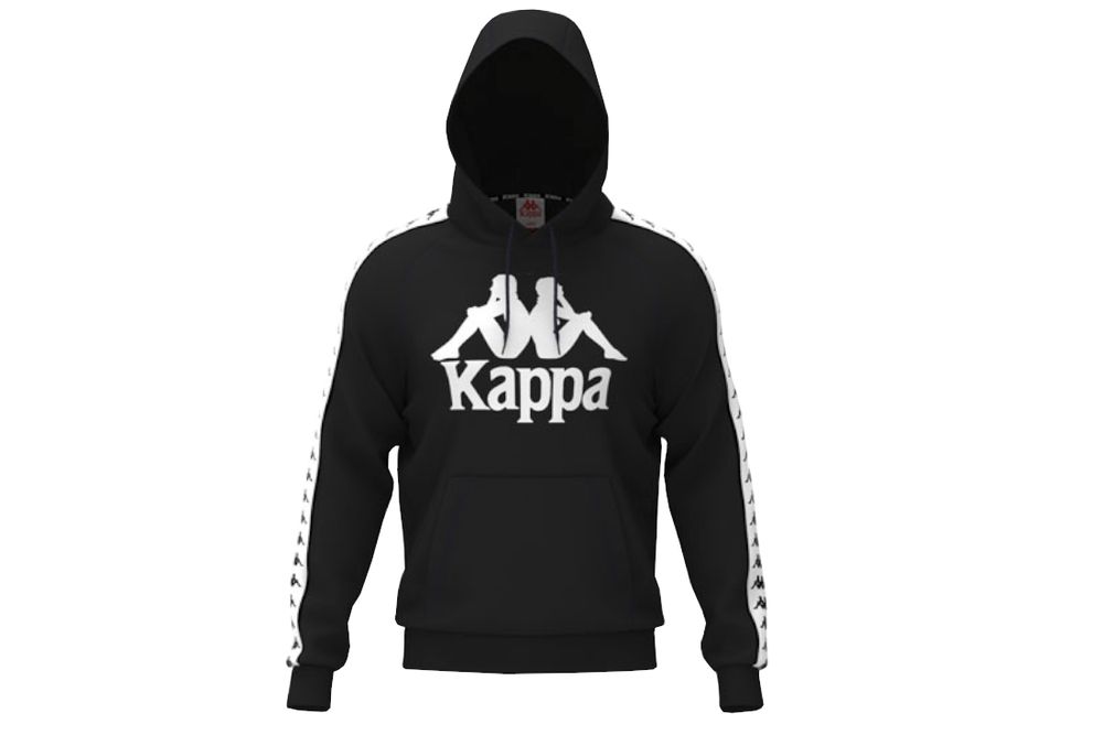  Kappa Taino Hooded 705322-001, Mens, White, S