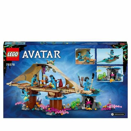 Igra Gradnje Lego 75578 Metkayina Reef Home 528 Dijelovi slika 2