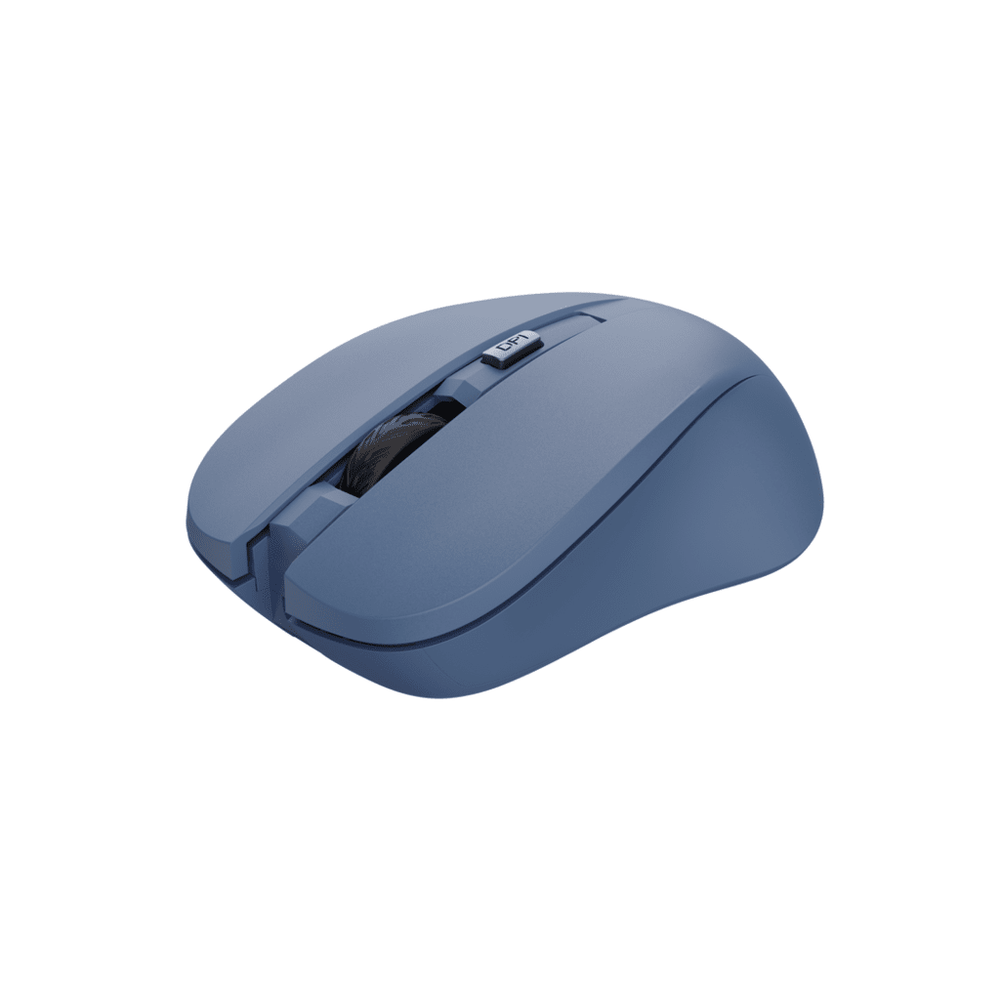 Trust Mydo silent wls miš wireless plavi, DPI 1000-1800 obje ruke, 4 tipki, tihi slika 2