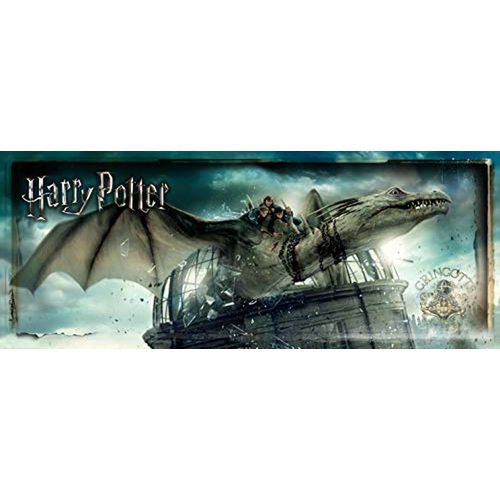 NOBLE COLLECTION - HARRY POTTER - GIFTS - GRINGOTTS BANK ESCAPE 1000PC JIGSAW PUZZLE slika 3