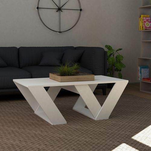 Pipra - White White Coffee Table slika 1