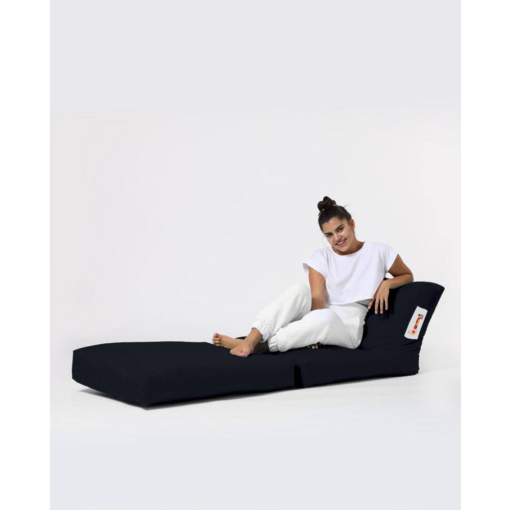 Siesta Sofa Bed Pouf - Crni Vrt Bean Bag slika 6