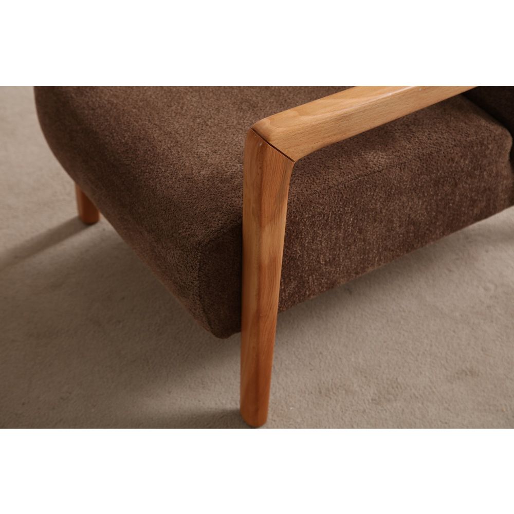 Lyke - Smeđa Wing Chair slika 9