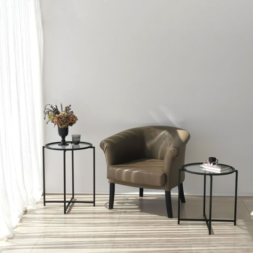 S412 Black Side Table slika 3