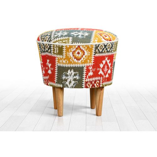 Rug - Multicolor Multicolor Pouffe slika 5